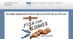 Desktop Screenshot of bellevuefishandloaves.org